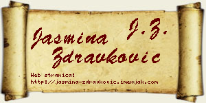 Jasmina Zdravković vizit kartica